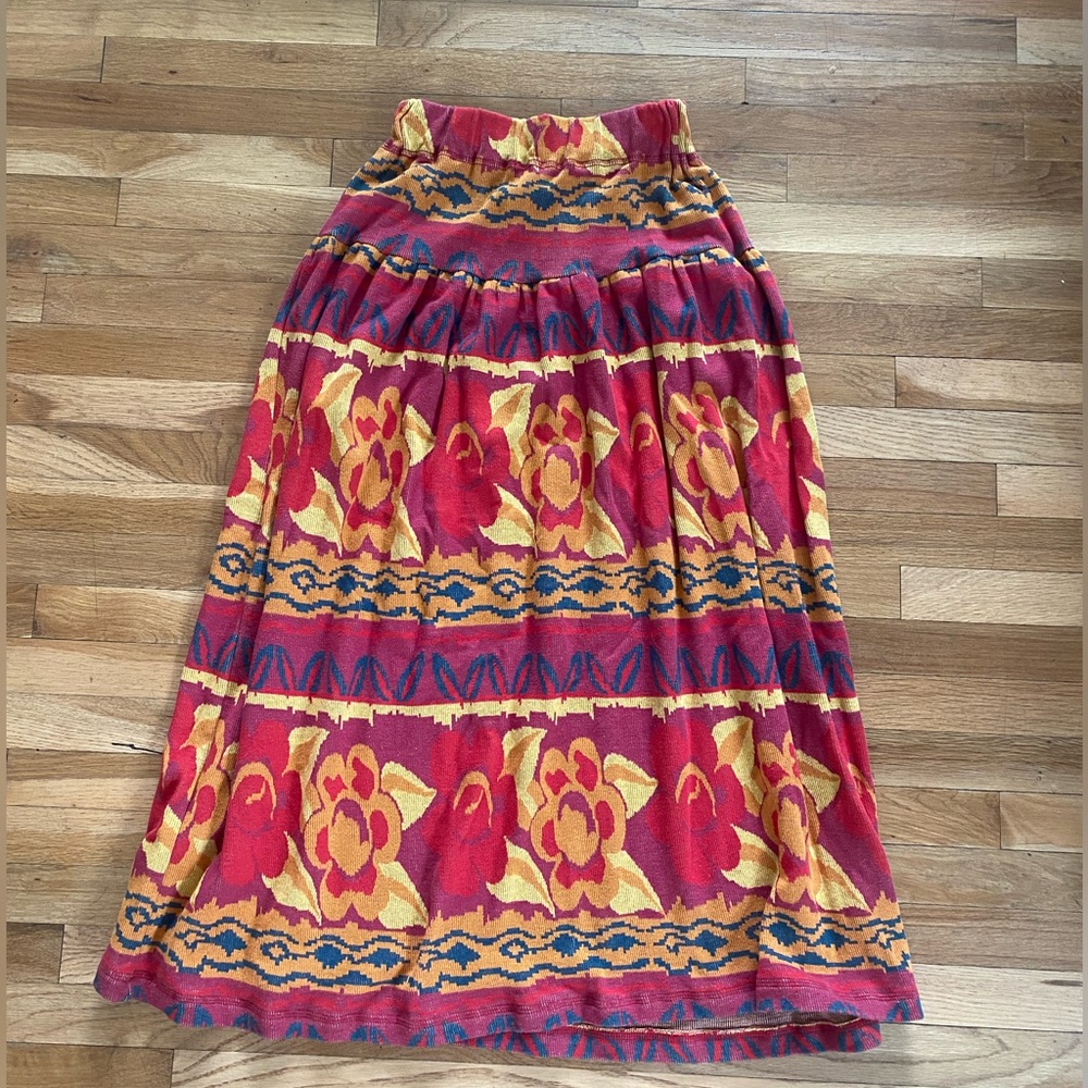flowy boho skirt